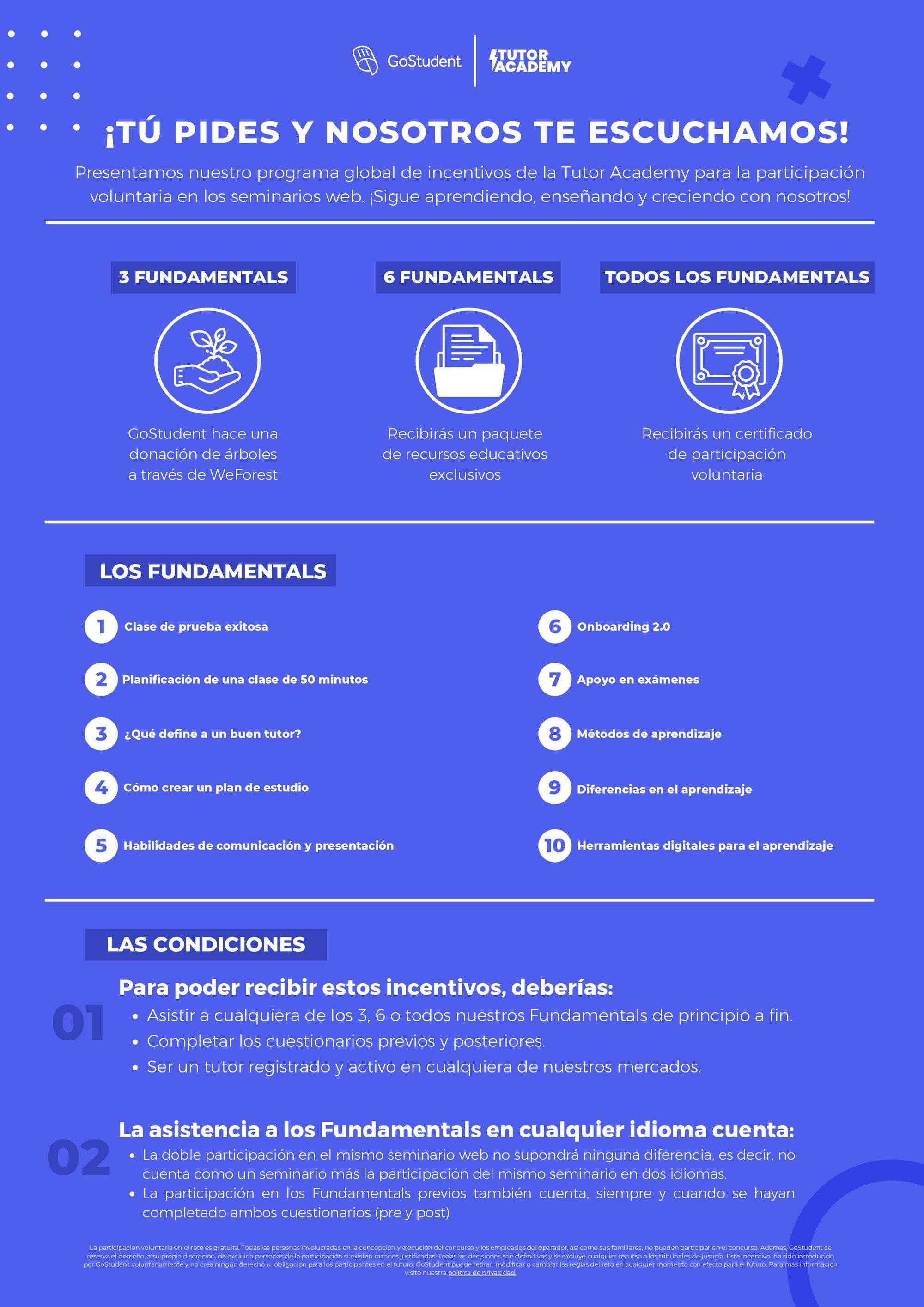 ¡Aprende, enseña y crece con la ⚡Tutor Academy!